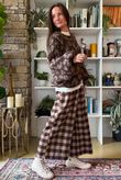 Big Softie Leopard Roo Knit Chocolate & Earth